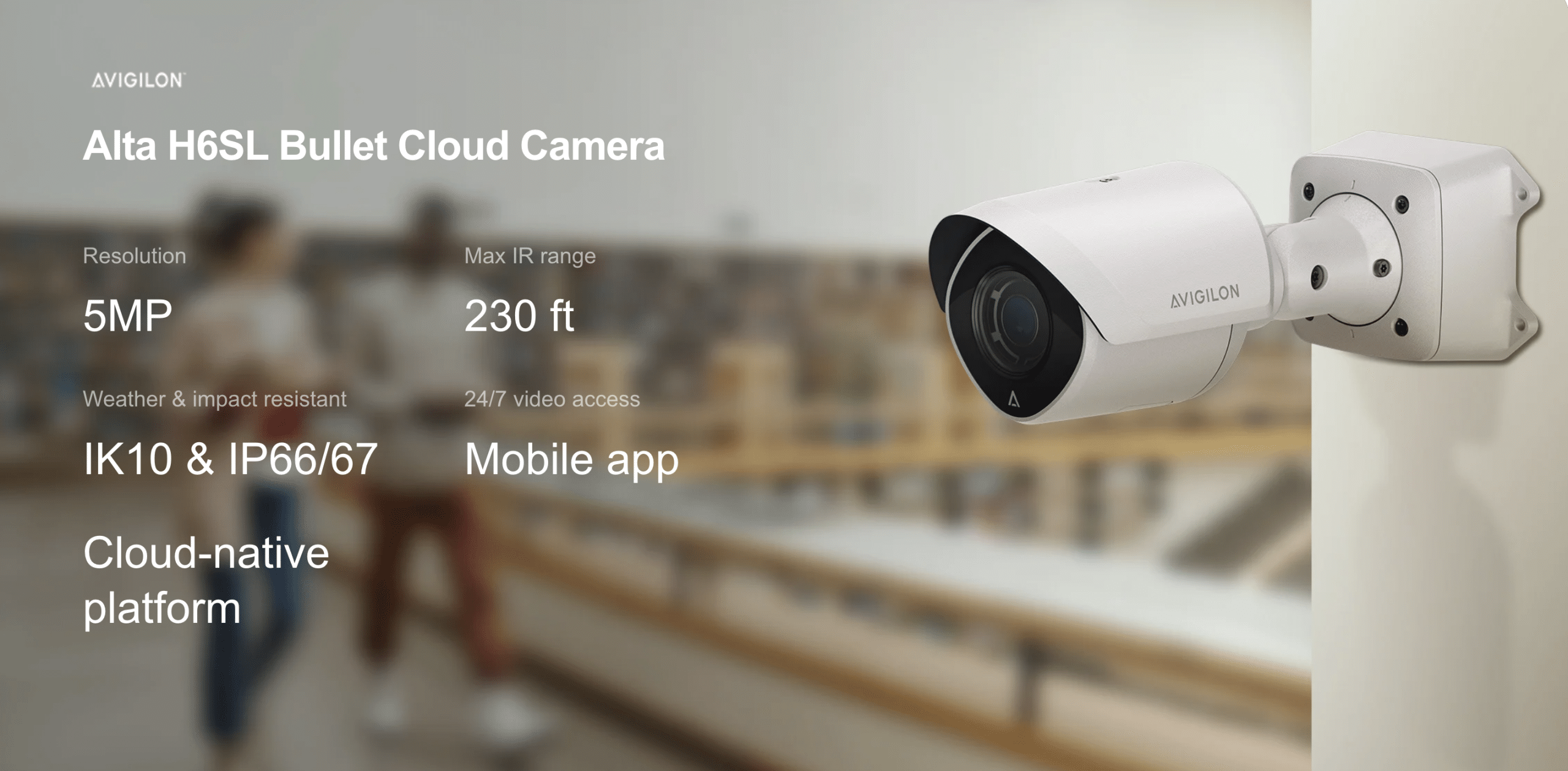 Alta H6SL Bullet Cloud Camera