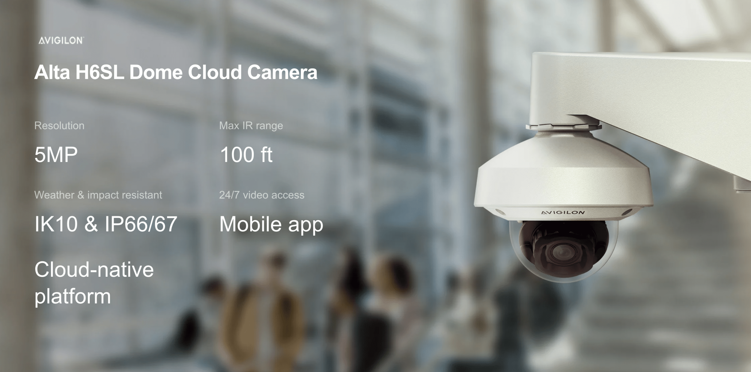 Alta H6SL Dome Cloud Camera